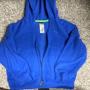 Patagonia kids zip up fleece jacket